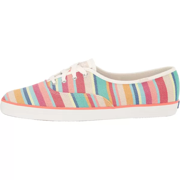 Keds Womens Champion Seasonal Canvas SneakerPinkMulti