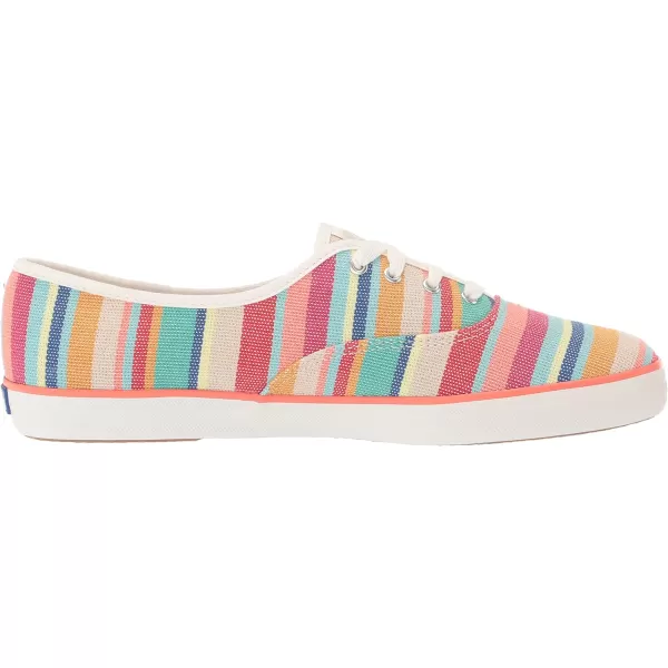 Keds Womens Champion Seasonal Canvas SneakerPinkMulti