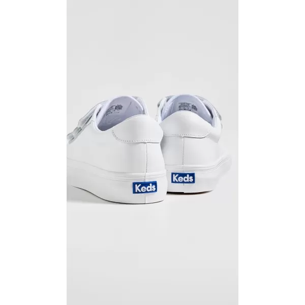 Keds Womens Jump Kick V SneakerWhite Leather