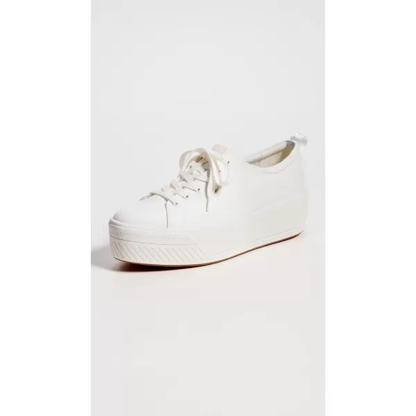 Keds Womens Skyler Lace Up SneakerWhite Canvas