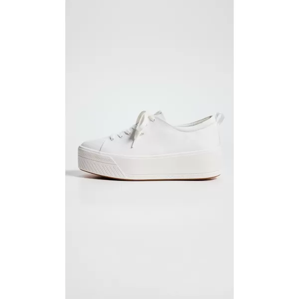 Keds Womens Skyler Lace Up SneakerWhite Canvas