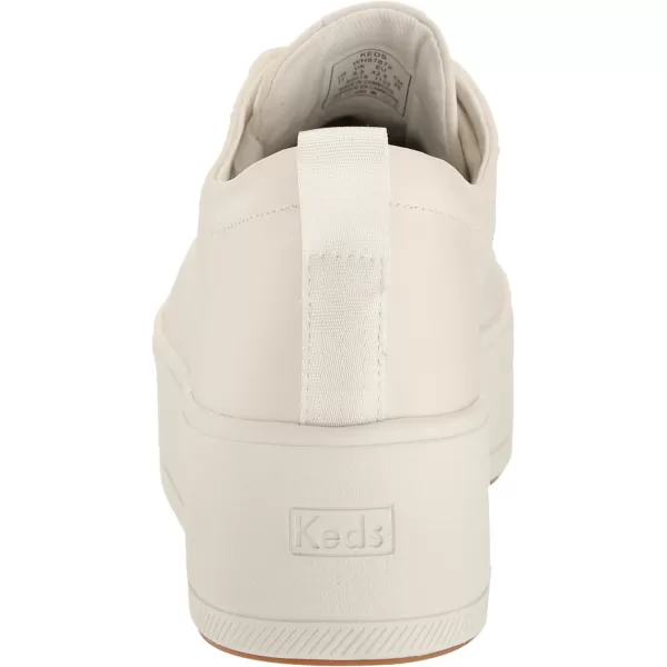 Keds Womens Skyler Lace Up SneakerWhite Leather