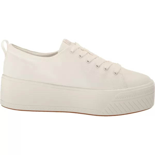 Keds Womens Skyler Lace Up SneakerWhite Leather