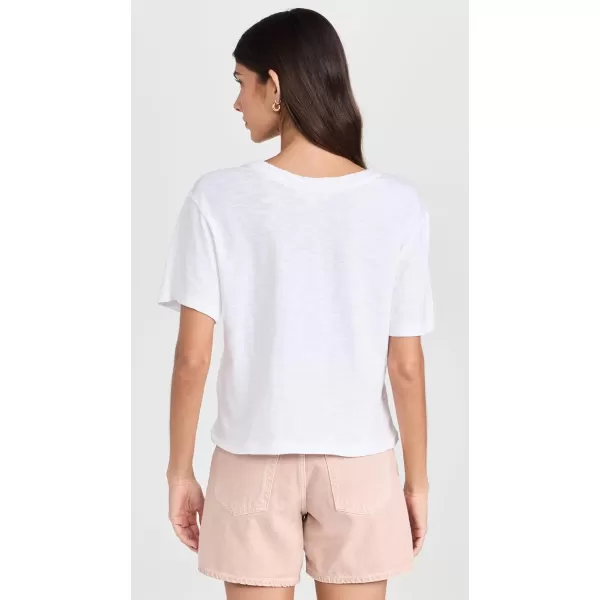 LOVESHACKFANCY Womens Calix TeeWhite