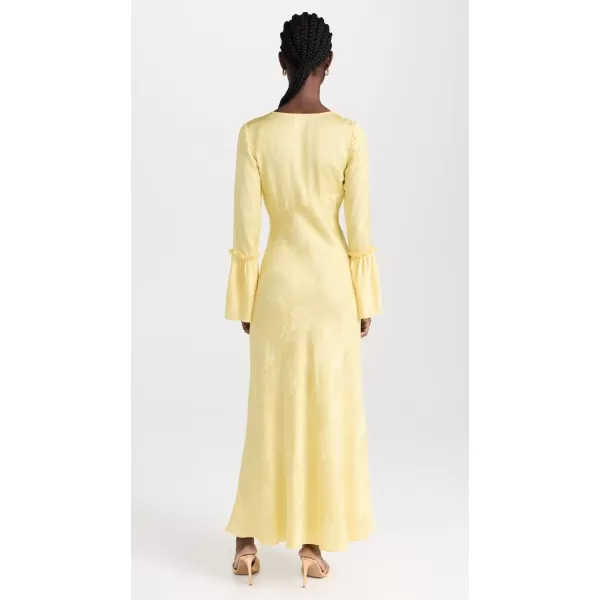 LOVESHACKFANCY Womens Kalona DressPastel Yellow