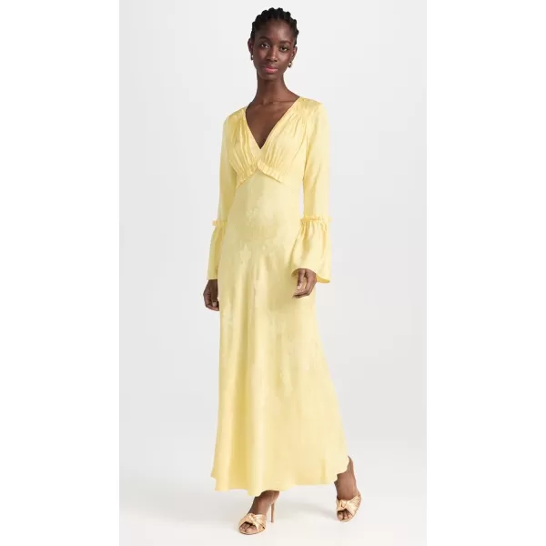 LOVESHACKFANCY Womens Kalona DressPastel Yellow