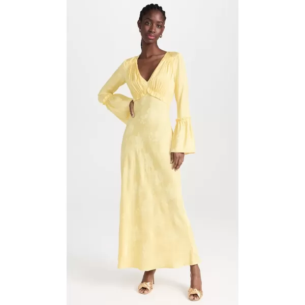 LOVESHACKFANCY Womens Kalona DressPastel Yellow