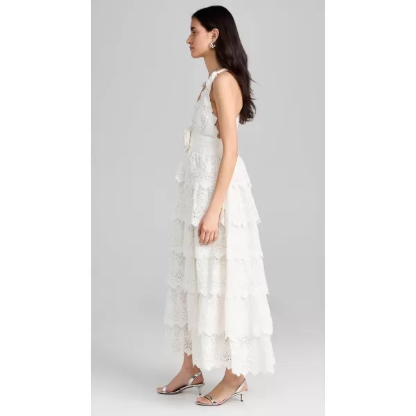 LOVESHACKFANCY Womens Nevis DressOffwhite