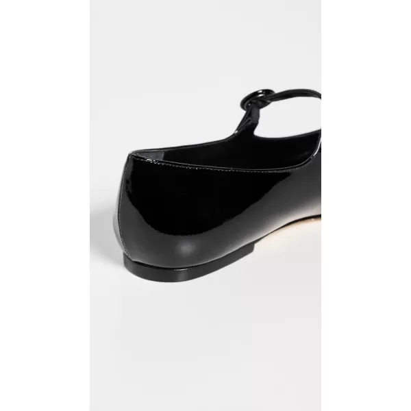 Larroude Womens Blair FlatsBlack