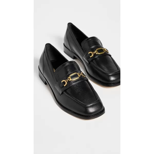 Larroude Womens Patricia LoafersBlack