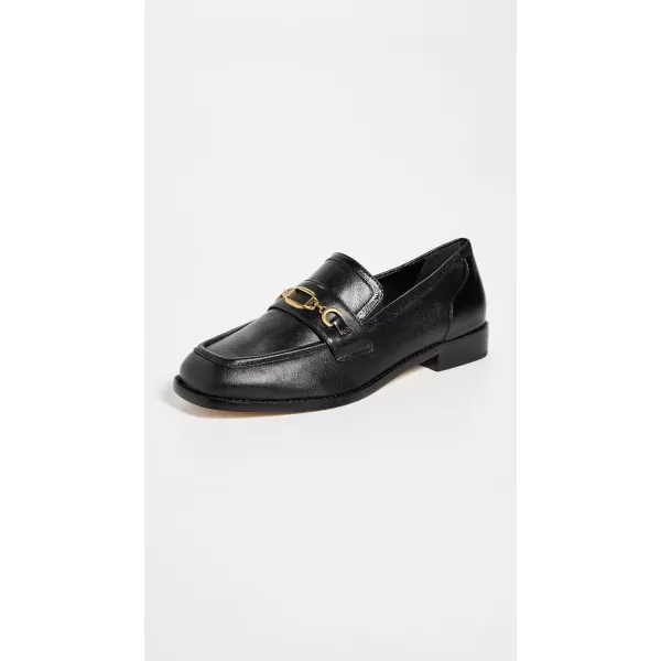 Larroude Womens Patricia LoafersBlack