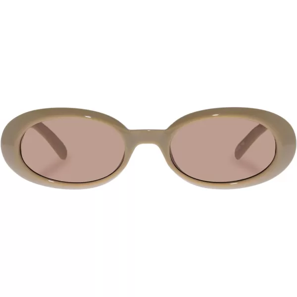 Le Specs Womens Work It SunglassesBeige