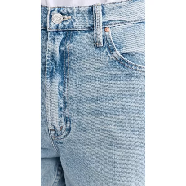 MOTHER Womens Spinner Zip Sneak Chew JeansWe Bounced