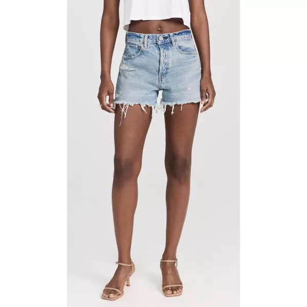 MOUSSY VINTAGE Womens Ridgemere ShortsLight Blue