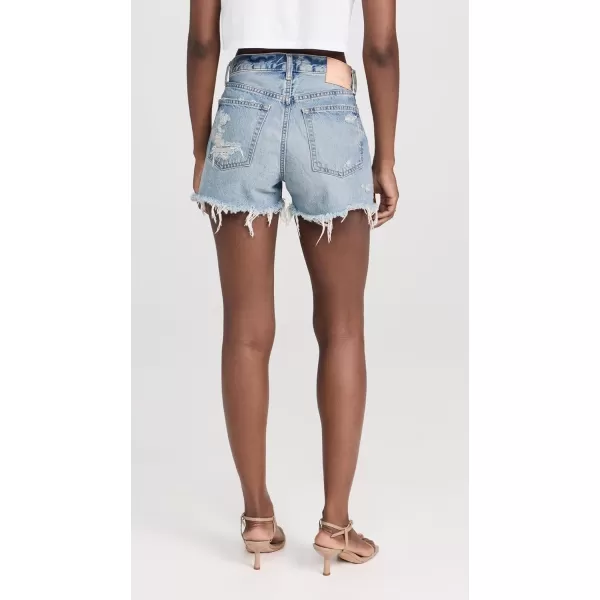 MOUSSY VINTAGE Womens Ridgemere ShortsLight Blue