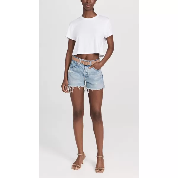 MOUSSY VINTAGE Womens Ridgemere ShortsLight Blue