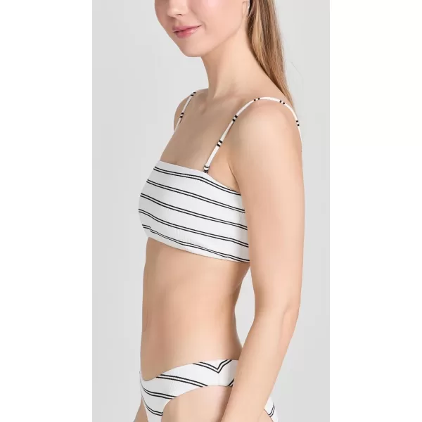 Madewell Womens Nic Bikini TopDouble Stripe Lighthouse