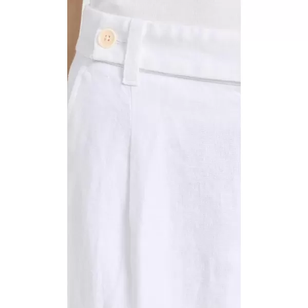 Madewell Womens The Harlow WideLeg PantsEyelet White