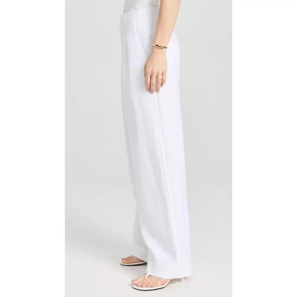 Madewell Womens The Harlow WideLeg PantsEyelet White