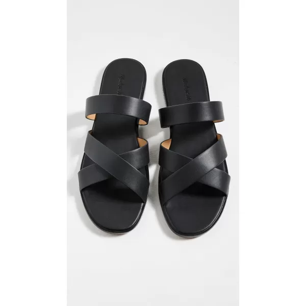 Madewell Womens The Mena Slide SandalTrue Black