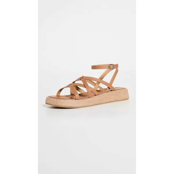 Madewell Womens The Sabrina Flat Form SandalDesert Camel