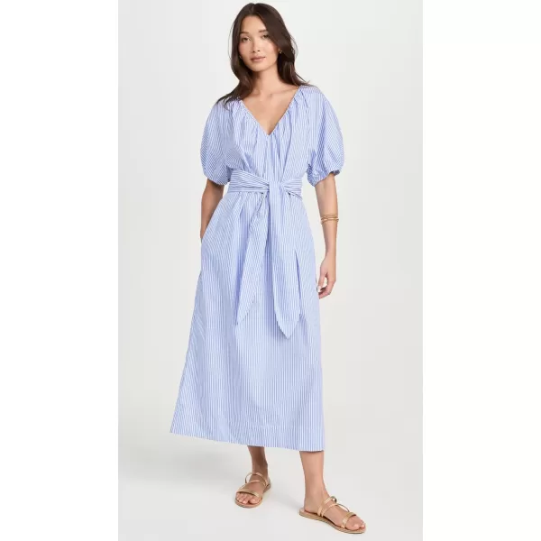 Mara Hoffman Womens Alora DressBlue White