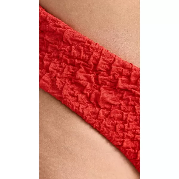 Mara Hoffman Womens Cece Bikini BottomsRed