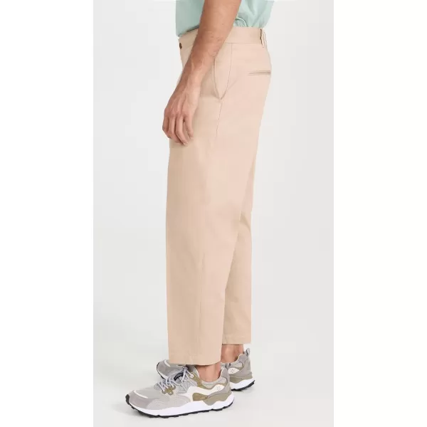 Mens Straight Chino PantsLight Beige