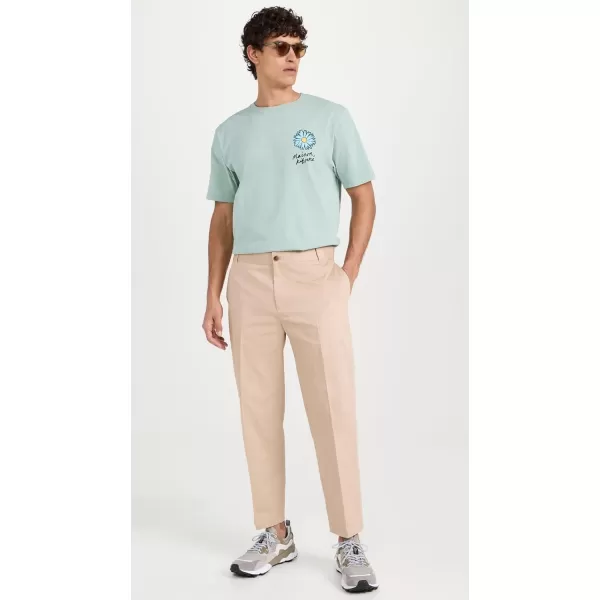 Mens Straight Chino PantsLight Beige