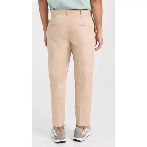 Mens Straight Chino PantsLight Beige