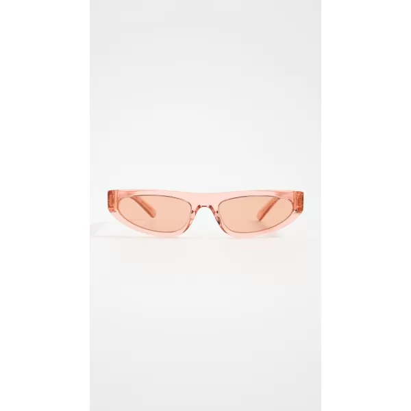 Miu Miu Womens 07ZS Rectangular SunglassesPink