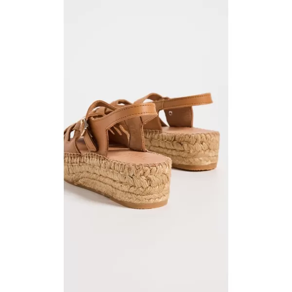 Naguisa Womens Thalis EspadrillesLight Brown