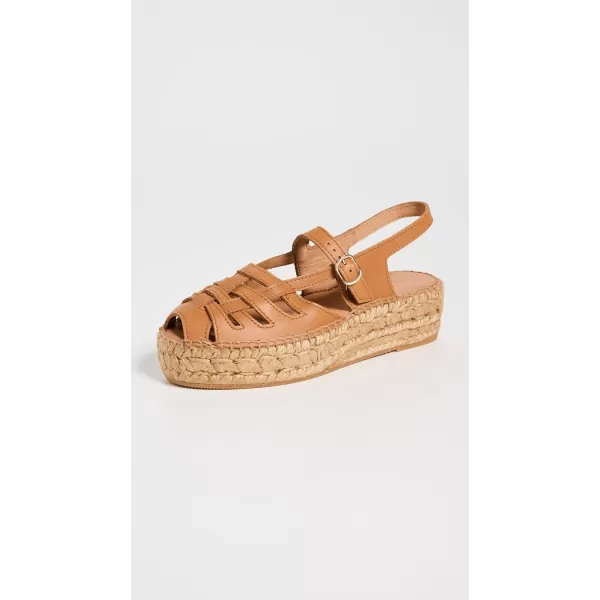 Naguisa Womens Thalis EspadrillesLight Brown