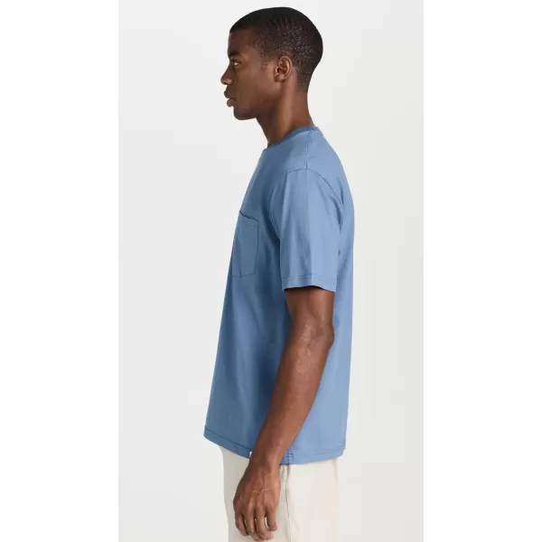 Norse Projects Mens Pocket TShirtFog Blue