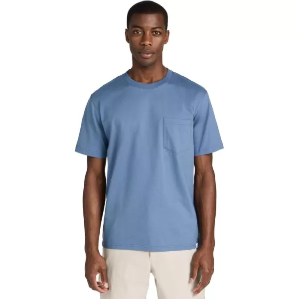 Norse Projects Mens Pocket TShirtFog Blue