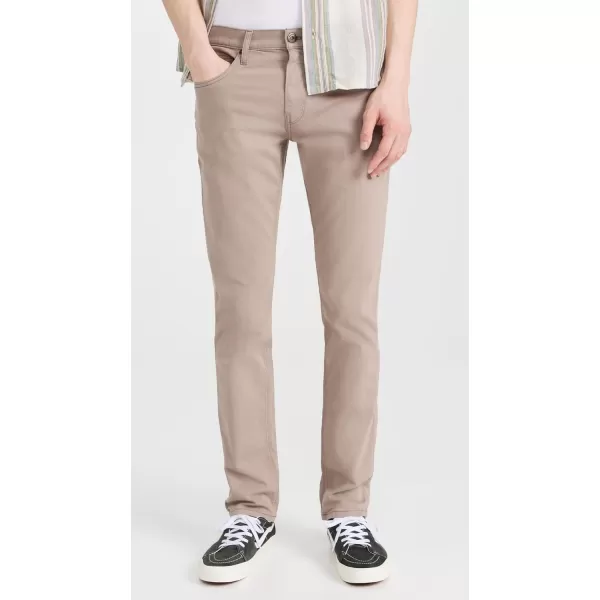 PAIGE Mens Federal Slim Straight Twill PantsCocoa Powder