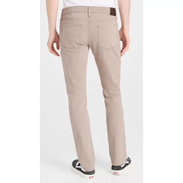 PAIGE Mens Federal Slim Straight Twill PantsCocoa Powder