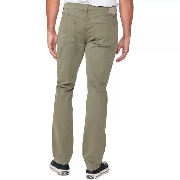 PAIGE Mens Federal Slim Straight Twill PantsMossy Stone