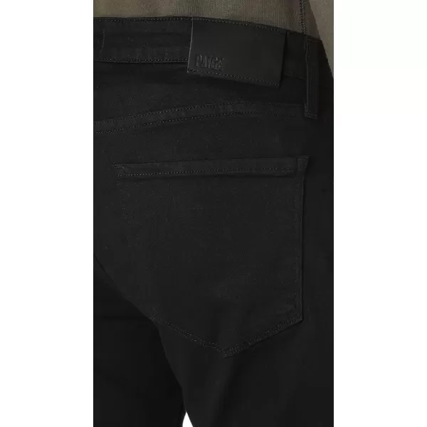 PAIGE Mens Federal Transcend Slim Straight JeansBlack Shadow