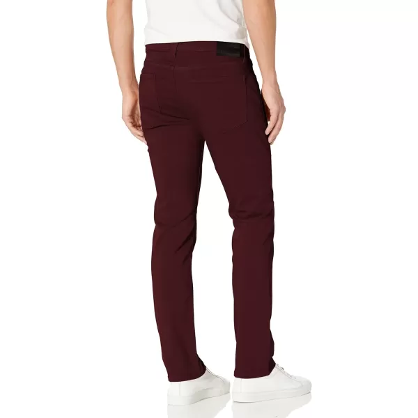 PAIGE Mens Federal Transcend Slim Straight JeansBordeaux Velvet