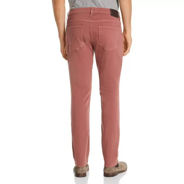 PAIGE Mens Federal Transcend Slim Straight JeansDusted Rose