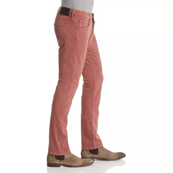 PAIGE Mens Federal Transcend Slim Straight JeansDusted Rose