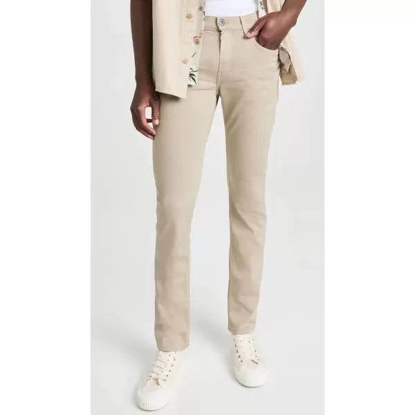 PAIGE Mens Federal Transcend Slim Straight JeansToasted Almond