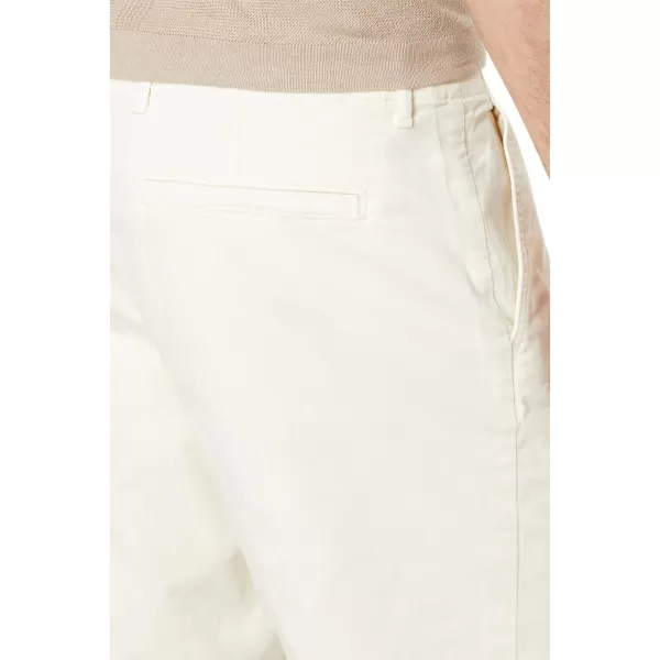 PAIGE Mens Phillips 7 Short in Stretch SateenEcru