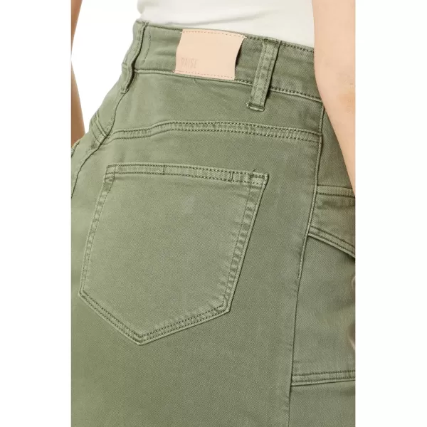 PAIGE Womens Jessie Skirt WCargo PocketsVintage Ivy Green