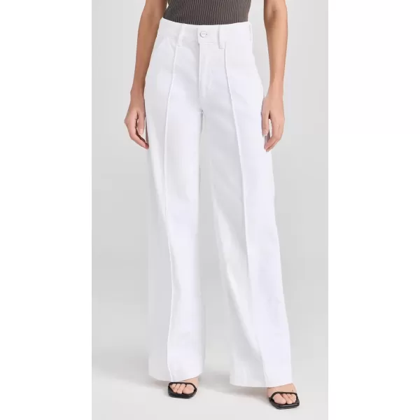 PAIGE Womens Sasha TrousersCrisp White