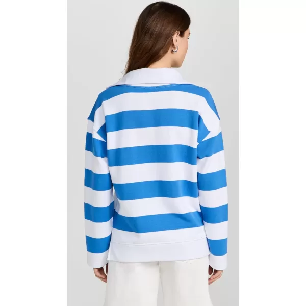 Rails Womens Parker SweatshirtOcean Rugby Stripe