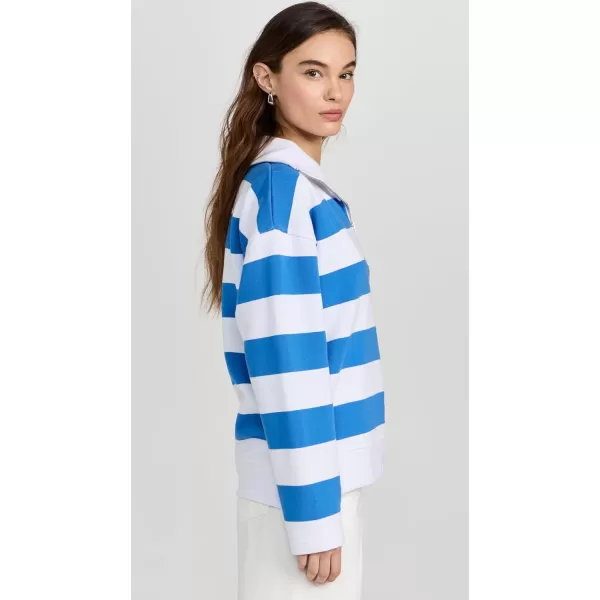 Rails Womens Parker SweatshirtOcean Rugby Stripe