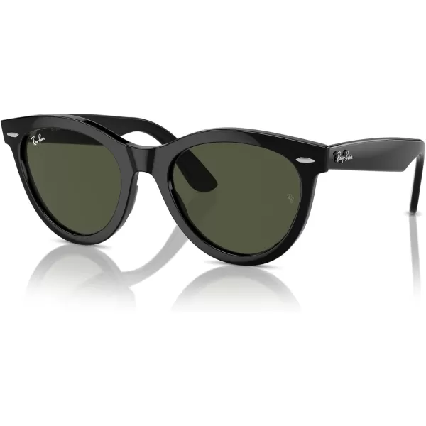 RayBan Rb2241 Wayfarer Way Round SunglassesBlackGreen