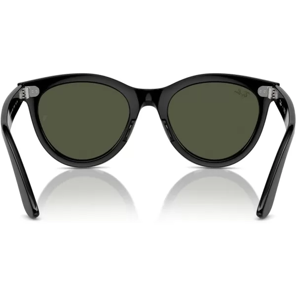 RayBan Rb2241 Wayfarer Way Round SunglassesBlackGreen